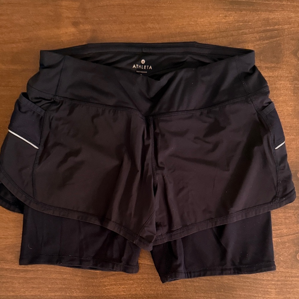 Athleta Women's Black Athletic Shorts